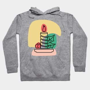 Abstract Candle Hoodie